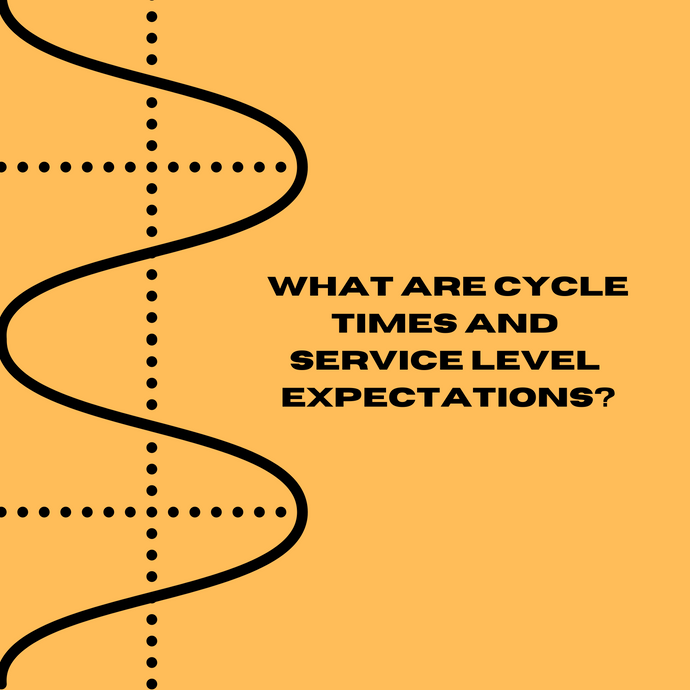 What are cycle times and cycle time percentiles in Kanban?